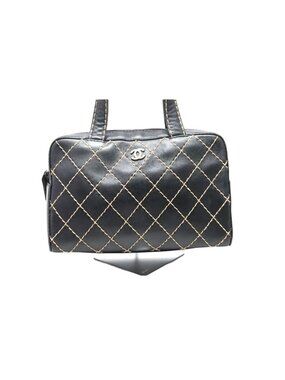 Chanel Wild Stitch GD Leather Handbag